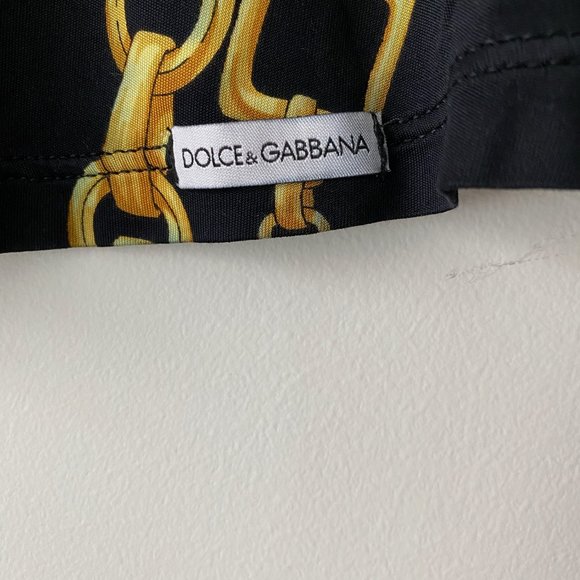 DOLCE & GABBANA Black Link Blouse - Picture 3 of 6